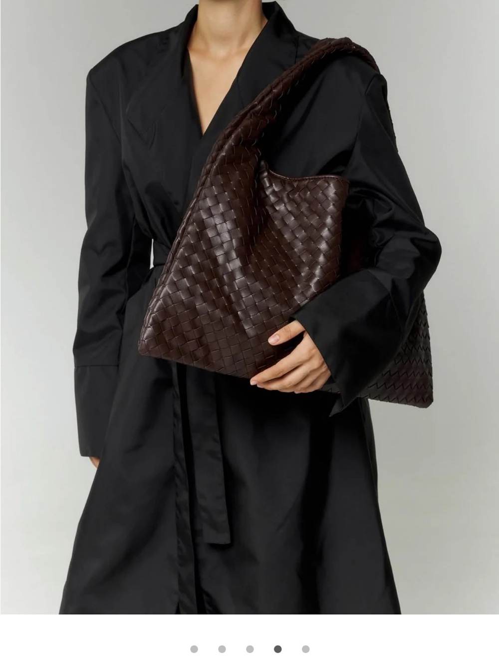ÈDYISA ÉLANCE TOTE BAG - COFFEE new - Picture 4 of 8